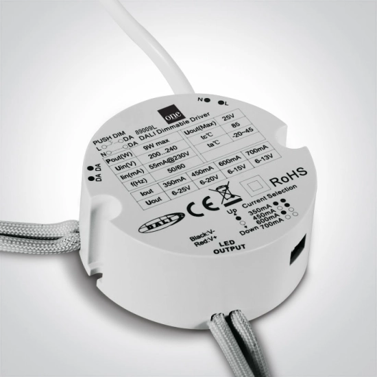 Sterownik LED DALI i Push to DIM 89009L ONE LIGHT