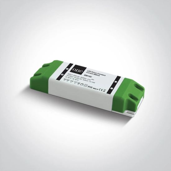 Sterownik LED o stałym natężeniu prądu do spotów LED / opraw LED 500mA, 7,5-15W 89015C ONE LIGHT