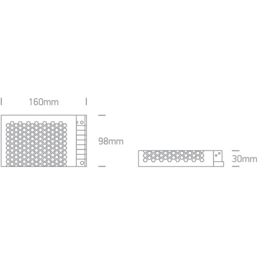 Sterownik napięcia stałego 150 W 24 V DC, klasa szczelności IP20 89150VN ONE LIGHT
