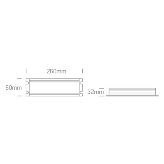 Sterownik napięcia stałego 200 W 24 V DC, wodoodporny IP67 89200VP ONE LIGHT