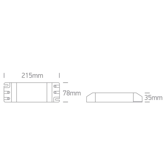 DRIVER 24V DC 75-200W 230V DIMMABLE 89200VT ONE LIGHT