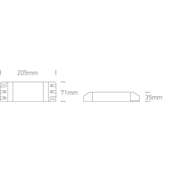 Sterownik napięcia stałego 200 W 48 V DC, IP20 89200X ONE LIGHT