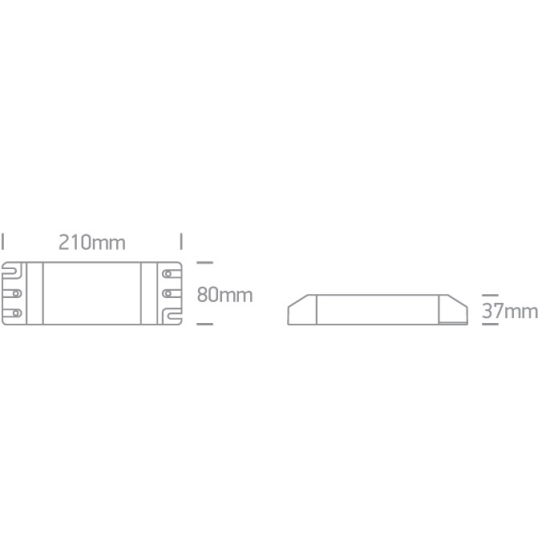 Sterownik napięcia stałego 320 W 48 V DC, IP20 89320X ONE LIGHT