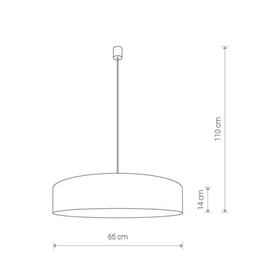 Lampa wisząca TURDA GRAY IV ZWIS 8947 Nowodvorski - zdjęcie dodatkowe 2