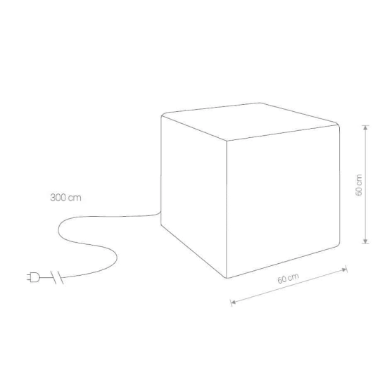 Lampa ogrodowa CUMULUS CUBE L 8965 Nowodvorski IP44 - zdjęcie dodatkowe 1