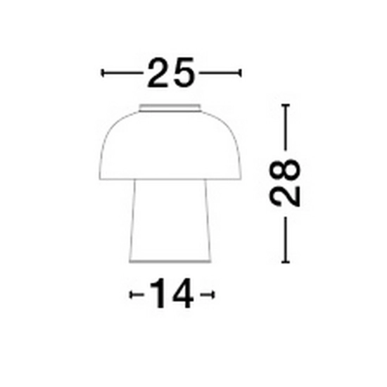 Lampa stołowa RUPA LE44380 Luces Exclusivas - zdjęcie dodatkowe 2