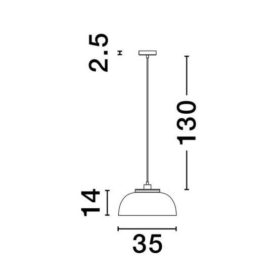 Lampa wisząca RUPA LE44286 Luces Exclusivas - zdjęcie dodatkowe 2