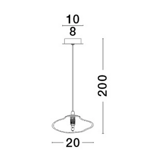 Lampa wisząca NAYARIT LE42898 Luces Exclusivas - zdjęcie dodatkowe 5