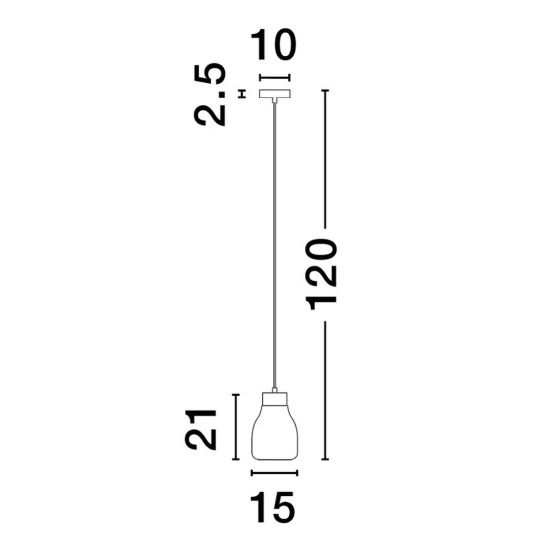 Lampa wisząca MOCHE LE44340 Luces Exclusivas - zdjęcie dodatkowe 2