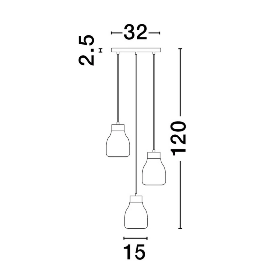 Lampa wisząca MOCHE LE44341 Luces Exclusivas - zdjęcie dodatkowe 4