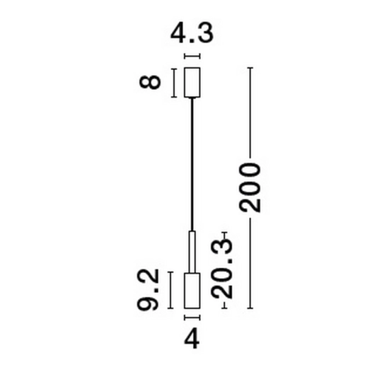Lampa wisząca BAHAMA LE43623 LUCES EXCLUSIVAS - zdjęcie dodatkowe 3