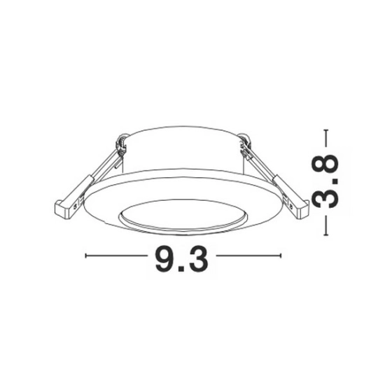 Oprawa podtynkowa AYACUCHO LE61389 Luces Exclusivas - zdjęcie dodatkowe 2
