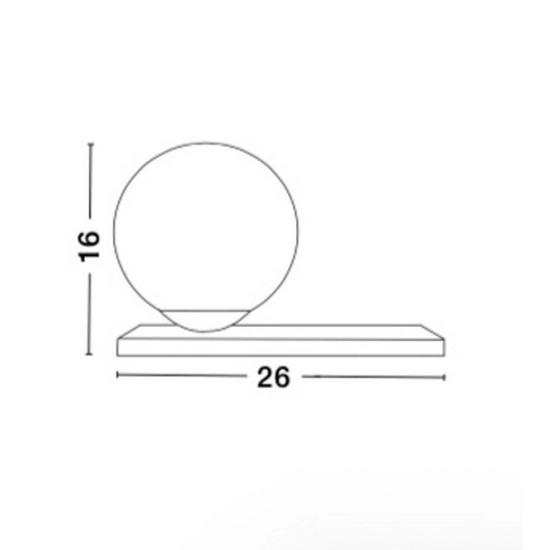 Lampa stołowa PLATA LE41763 Luces Exclusivas - zdjęcie dodatkowe 2