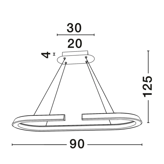 Lampa wisząca ORINOCO LE44532 Luces Exclusivas - zdjęcie dodatkowe 5