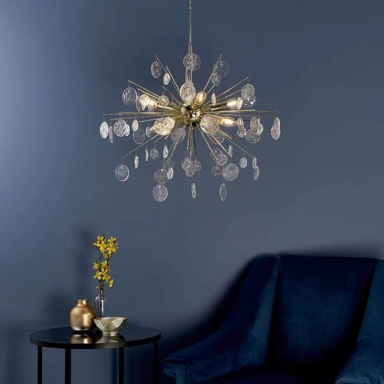 kinkiecik.pl Lampa wisząca Calla 8LT Pendant 90294 ENDON