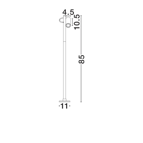 Lampa stojąca SALVIRA LE75167 Luces Exclusivas - zdjęcie dodatkowe 1