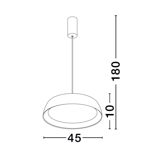 Lampa wisząca CARACOLLO LE44813 Luces Exclusivas - zdjęcie dodatkowe 3