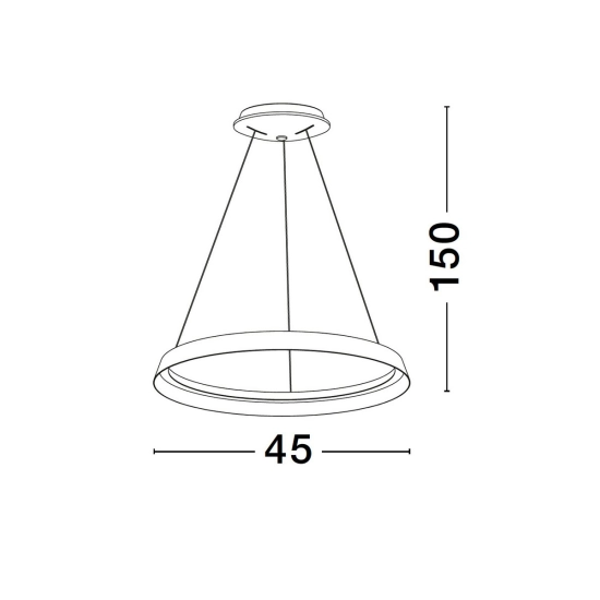 Lampa wisząca BATALLAS LE44786 Luces Exclusivas - zdjęcie dodatkowe 2