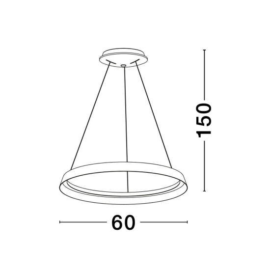 Lampa wisząca BATALLAS LE44783 Luces Exclusivas - zdjęcie dodatkowe 2