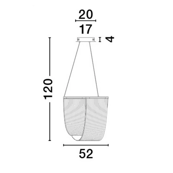 Lampa wisząca HUARAL LE44435 Luces Exclusivas - zdjęcie dodatkowe 6