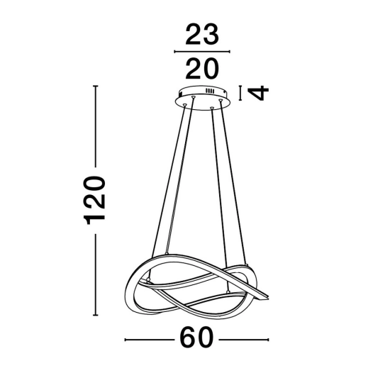 Lampa wisząca JAUJA LE44327 Luces Exclusivas - zdjęcie dodatkowe 4