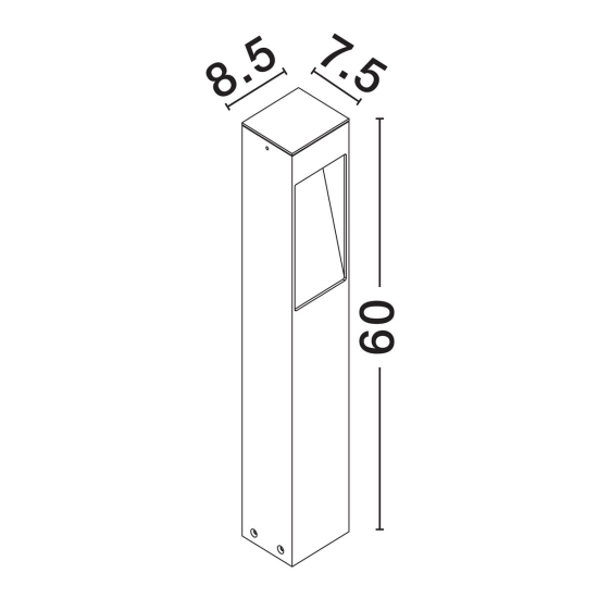 Lampa stojąca VIEJO LE73608 Luces Exclusivas - zdjęcie dodatkowe 2