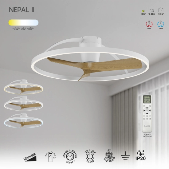 Wentylator sufitowy Mantra NEPAL II 9045MA 3