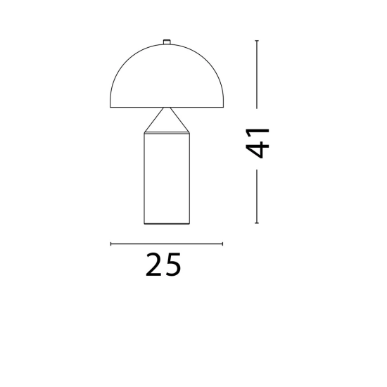 Lampa stołowa ABABAY LE44685 Luces Exclusivas - zdjęcie dodatkowe 1