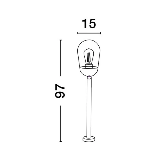 Lampa stojąca JUCHITAN LE71504 Luces Exclusivas - zdjęcie dodatkowe 4