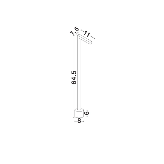 Lampa stojąca BERENDA LE75140 Luces Exclusivas - zdjęcie dodatkowe 2