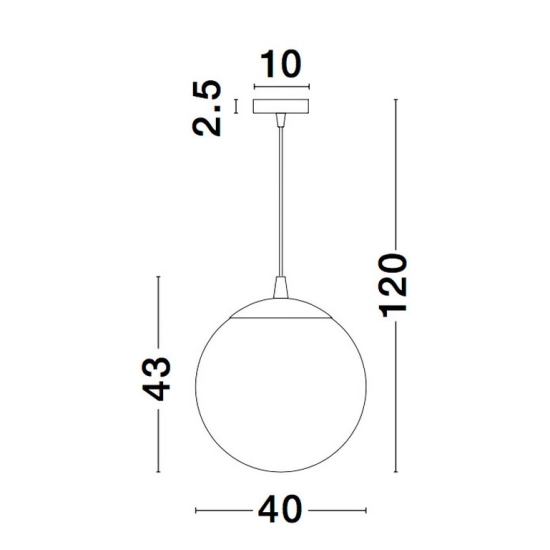 Lampa wisząca CALETA LE41934 Luces Exclusivas - zdjęcie dodatkowe 2