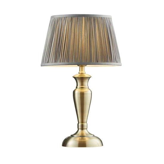 kinkiecik.pl Lampa stołowa OSLO (M) & FREYA 91085 ENDON