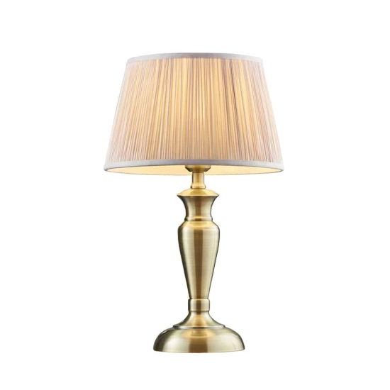 kinkiecik.pl Lampa stołowa OSLO (M) & FREYA 91087 ENDON