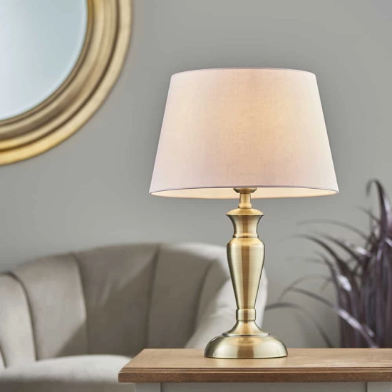 kinkiecik.pl Lampa stołowa OSLO (M) & EVIE 91093 ENDON