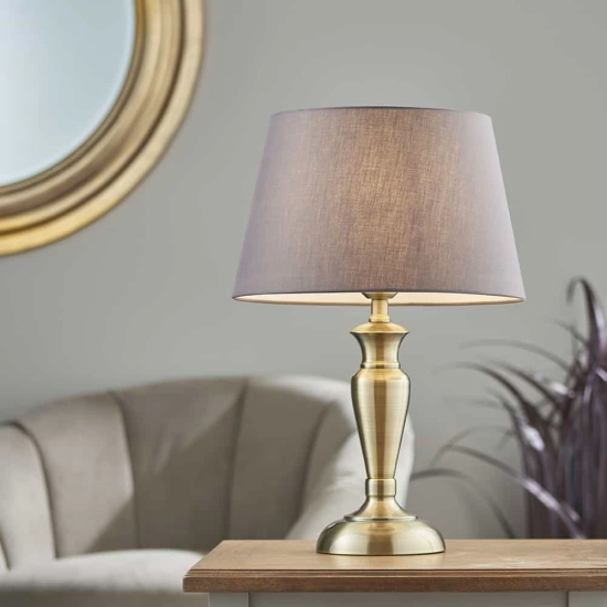 kinkiecik.pl Lampa stołowa OSLO (M) & EVIE 91094 ENDON