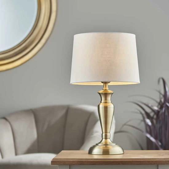 kinkiecik.pl Lampa stołowa OSLO (M) & MIA 91099 ENDON