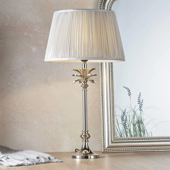 kinkiecik.pl Lampa stołowa LEAF & FREYA 14'' 91220 ENDON