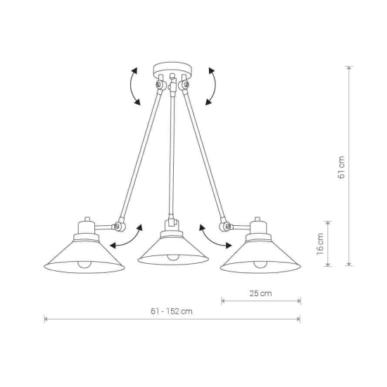 Lampa wisząca TECHNO III 9142 Nowodvorski - zdjęcie dodatkowe 1