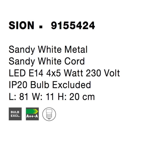 Plafon MATANZA LE42471 Luces Exclusivas - zdjęcie dodatkowe 4