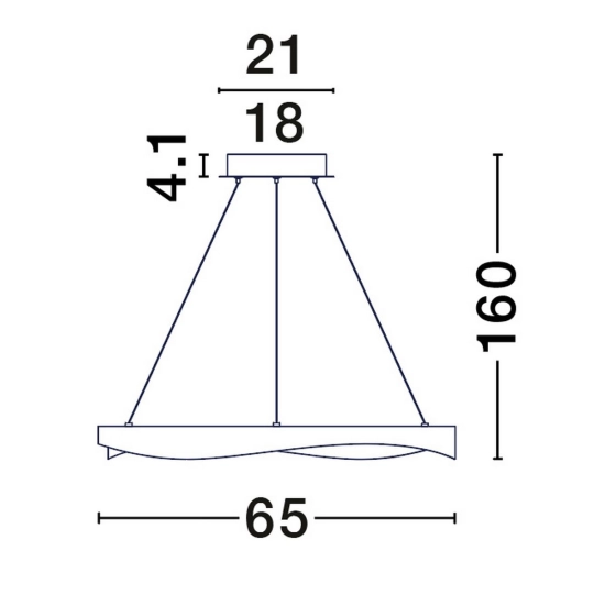 Lampa wisząca PATAPO LE44460 Luces Exclusivas - zdjęcie dodatkowe 4