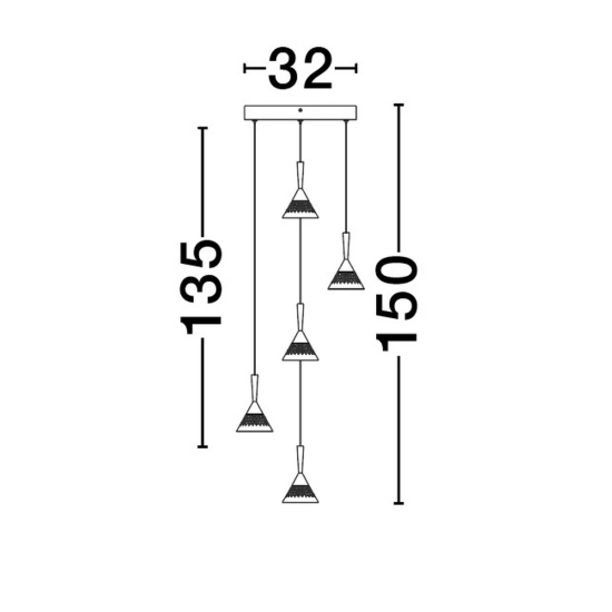 Lampa wisząca GUAY LE44215 Luces Exclusivas - zdjęcie dodatkowe 2