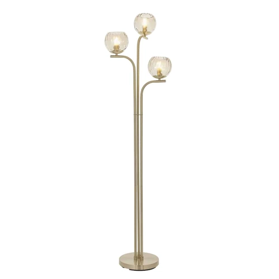 kinkiecik.pl Lampa podłogowa DIMPLE 3LT FLOOR 91974 ENDON