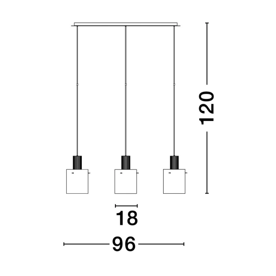 Lampa wisząca ORAN LE44245 Luces Exclusivas - zdjęcie dodatkowe 2
