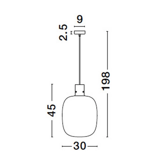 Lampa wisząca PADRE LE42637 Luces Exclusivas - zdjęcie dodatkowe 6