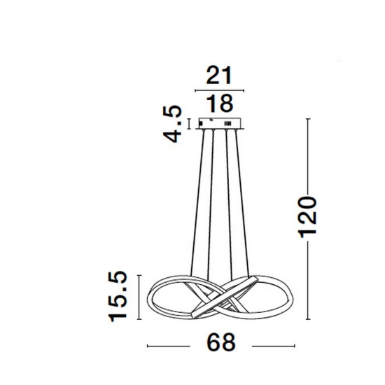 Lampa wisząca CHIAPAS LE42834 Luces Exclusivas - zdjęcie dodatkowe 7