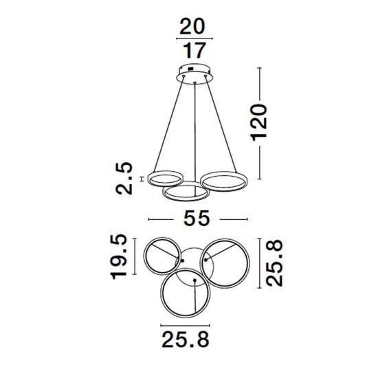 Lampa wisząca GARCIA LE42827 Luces Exclusivas - zdjęcie dodatkowe 7