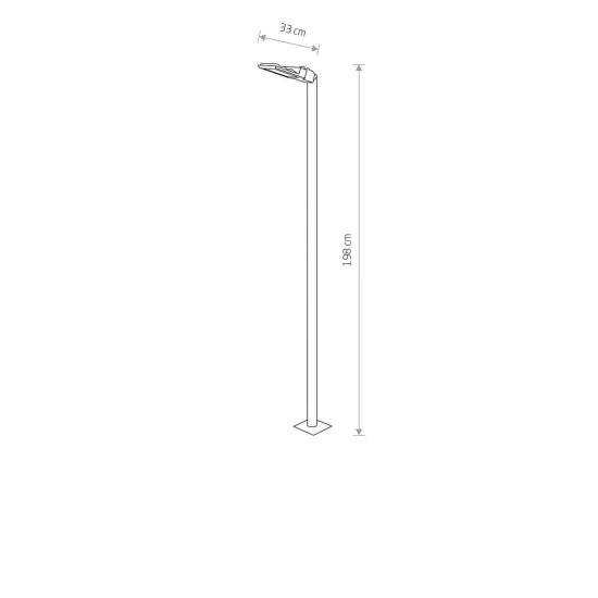 Lampa stojąca PATHWAY LED M 9252 Nowodvorski IP65 - zdjęcie dodatkowe 3