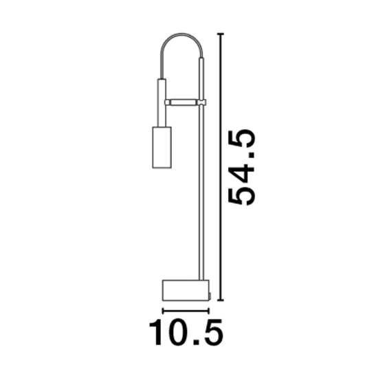 Lampa stołowa BAHAMA LE43626 LUCES EXCLUSIVAS - zdjęcie dodatkowe 2