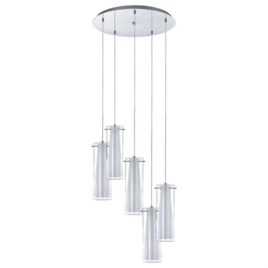Lampa wisząca 5 płomienna PINTO 93003 - zdjęcie dodatkowe 1