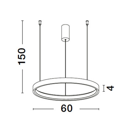 Lampa wisząca ZACAPU 60cm LE42794 Luces Exclusivas - zdjęcie dodatkowe 5